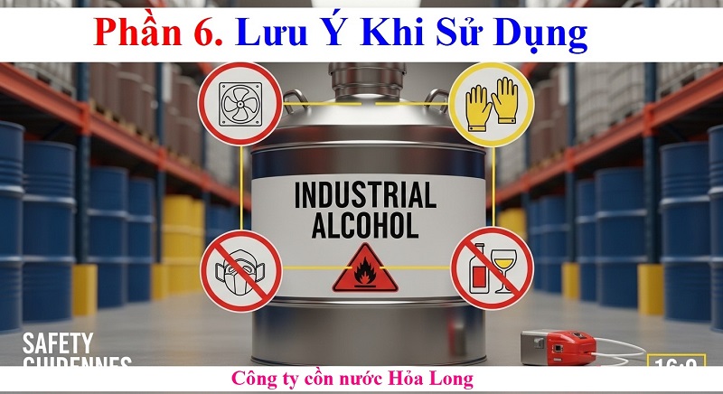 Cồn công nghiệp là gì? Thành phần, ứng dụng và lưu ý